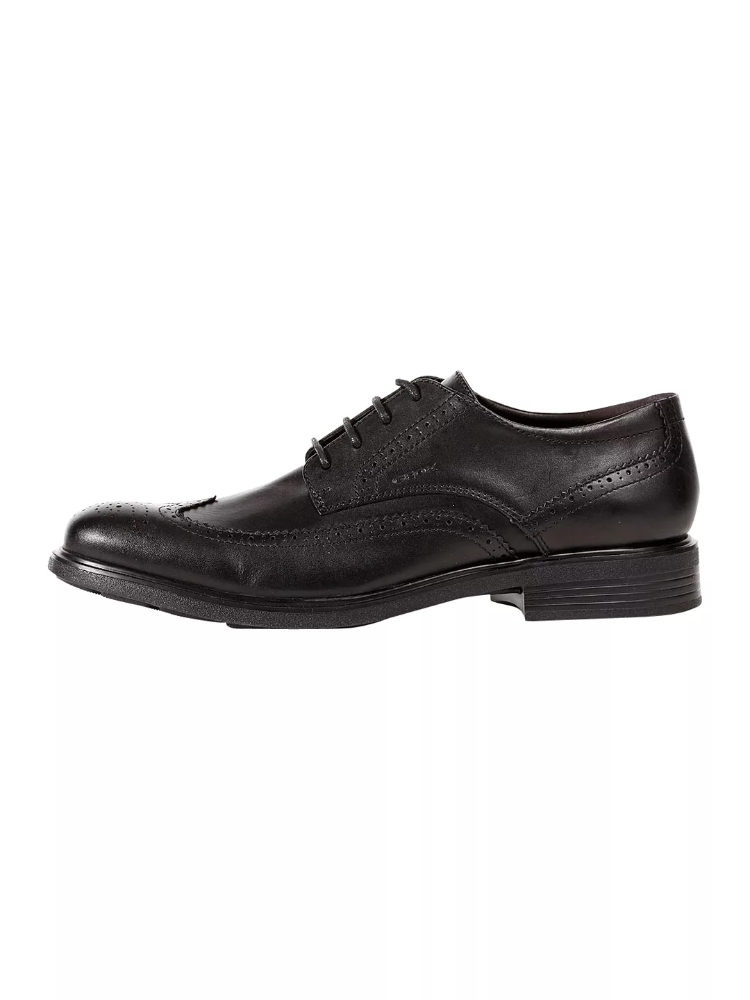 Geox Dublin Brogue Derby Shoes, Black 3 Geox Dublin Brogue Derby Shoes, Black