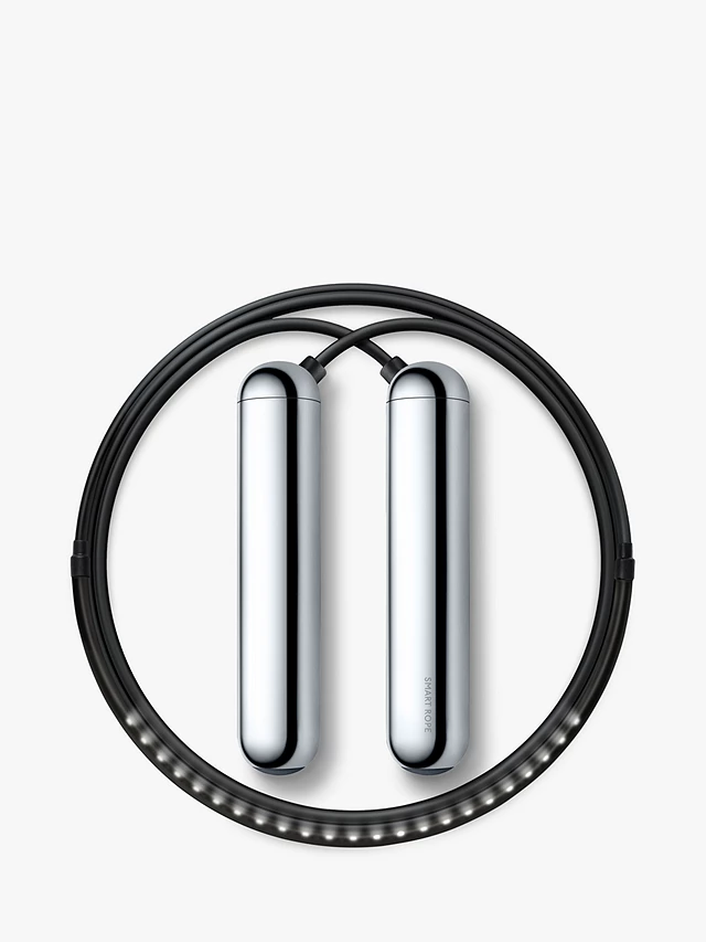 Tangram Factory LED Smart Jump Rope, Silver, Medium 3 Tangram Factory LED Smart Jump Rope, Silver, Medium