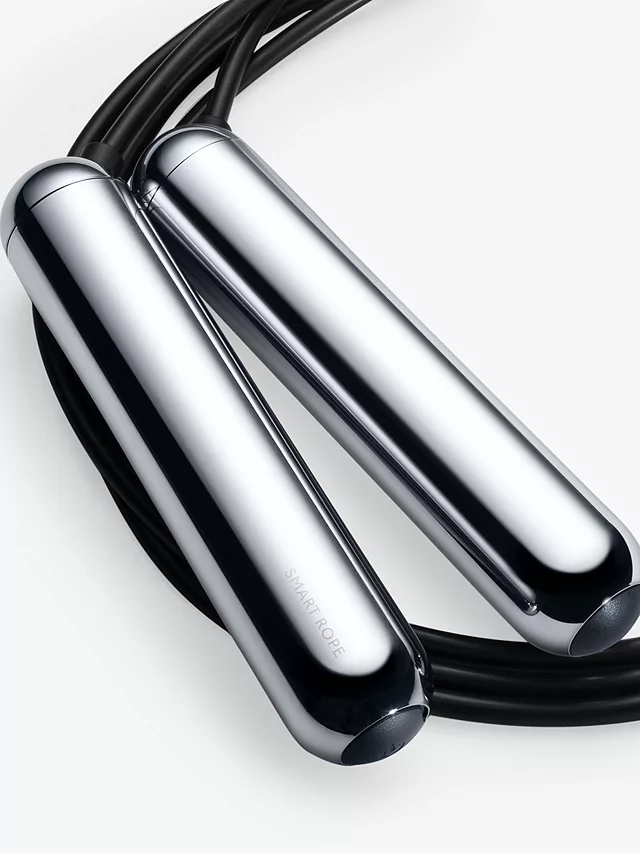 Tangram Factory LED Smart Jump Rope, Silver, Medium 4 Tangram Factory LED Smart Jump Rope, Silver, Medium - Image 2