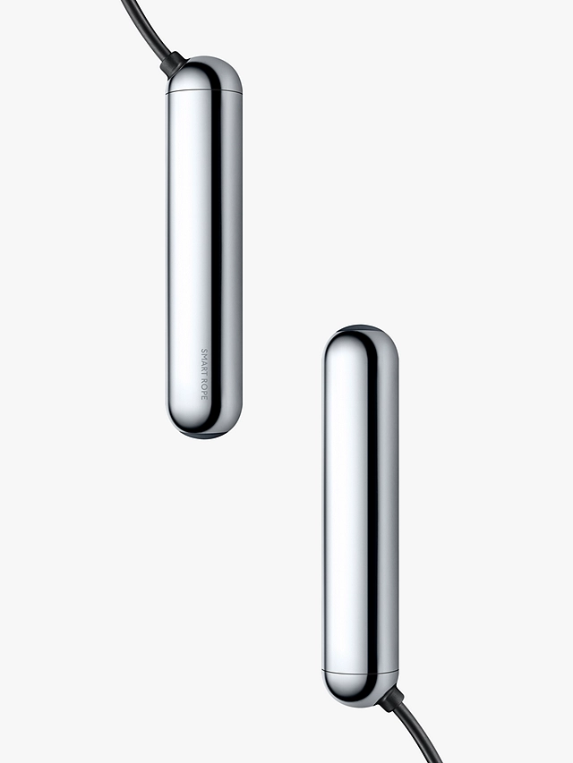 Tangram Factory LED Smart Jump Rope, Silver, Medium 6 Tangram Factory LED Smart Jump Rope, Silver, Medium - Image 4