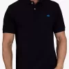 Raging Bull Classic Organic Cotton Pique Polo Shirt, Black -Sports And Leisure Equipment Store 005558104