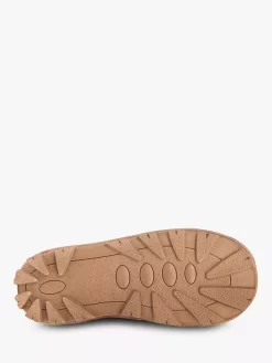 Just Sheepskin Grace Suede Slipper Boots, Chestnut -Sports And Leisure Equipment Store 005615699alt3