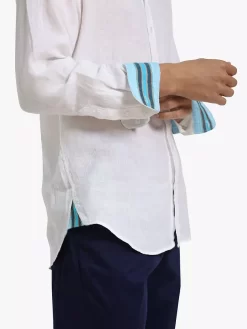 KOY Linen Shirt, White -Sports And Leisure Equipment Store 005683650alt4