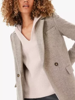 Hush Piper Wool Coat, Grey -Sports And Leisure Equipment Store 005702122alt4