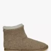 Celtic & Co. Knitted Sheepskin Slipper Boots, Oatmeal -Sports And Leisure Equipment Store 005718265
