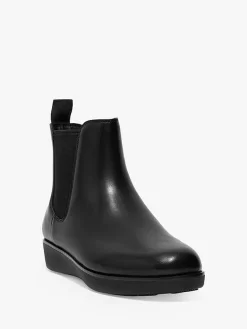 FitFlop Sumi Leather Chelsea Boots, All Black -Sports And Leisure Equipment Store 005731099alt3