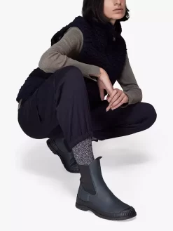 Whistles Denver Leather Ankle Boots, Navy 9 Whistles Denver Leather Ankle Boots, Navy -Sports And Leisure Equipment Store 005757875alt3