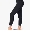 Sweaty Betty Super Soft 7/8 Yoga Leggings, Black -Sports And Leisure Equipment Store 005766317