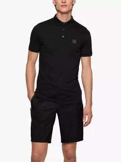 Hugo Boss BOSS Passenger Short Sleeve Polo Shirt, Black
