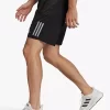 Adidas Own The Run Recycled Running Shorts, Black/Reflective Silver -Sports And Leisure Equipment Store 005992355