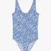 Trotters Betsy Liberty Print Swimsuit, Blue -Sports And Leisure Equipment Store 006161406