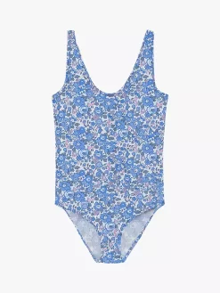 Trotters Betsy Liberty Print Swimsuit, Blue