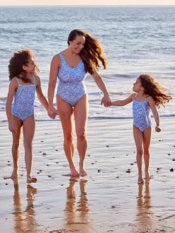 Trotters Betsy Liberty Print Swimsuit, Blue -Sports And Leisure Equipment Store 006161406alt9