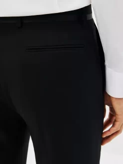 Kin Plain Slim Fit Dinner Suit Trousers, Black -Sports And Leisure Equipment Store 006202577alt5