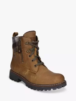 Josef Seibel Marta 52 Suede Lace Up Boots, Tan -Sports And Leisure Equipment Store 006234338alt1