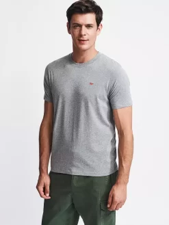 Aubin Tee, Grey Marl