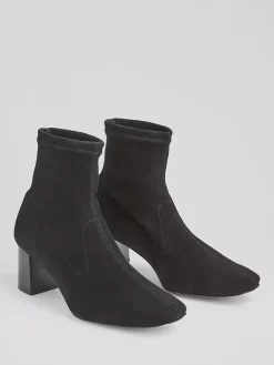 L.K.Bennett Amira Suede Ankle Boots, Black -Sports And Leisure Equipment Store 006290388alt1