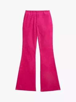 Boden Fitted Flared Trousers, Wild Watermelon Pink -Sports And Leisure Equipment Store 006317939alt2