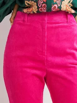 Boden Fitted Flared Trousers, Wild Watermelon Pink -Sports And Leisure Equipment Store 006317939alt7