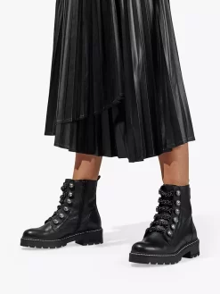 Kurt Geiger London Bax Leather Ankle Boots, Black -Sports And Leisure Equipment Store 006340637alt1