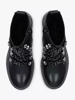 Kurt Geiger London Bax Leather Ankle Boots, Black -Sports And Leisure Equipment Store 006340637alt4