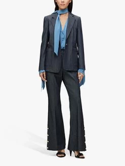 Hugo Boss BOSS Jaflera Single Breasted Tailored Jacket, Dark Blue -Sports And Leisure Equipment Store 006346486alt2