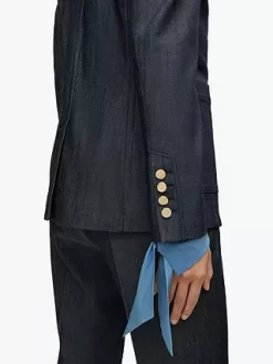 Hugo Boss BOSS Jaflera Single Breasted Tailored Jacket, Dark Blue -Sports And Leisure Equipment Store 006346486alt4