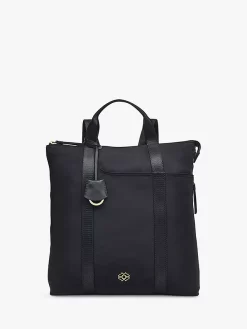 Radley 24/7 Medium Zip Top Backpack, Black, One Size