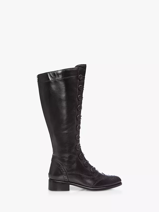 Moda In Pelle Sidnee Leather Knee High Boots, Black 3 Moda In Pelle Sidnee Leather Knee High Boots, Black