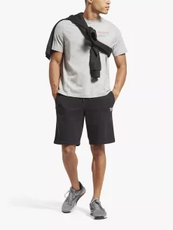 Reebok Identity French Terry Gym Shorts -Sports And Leisure Equipment Store 006374759alt4