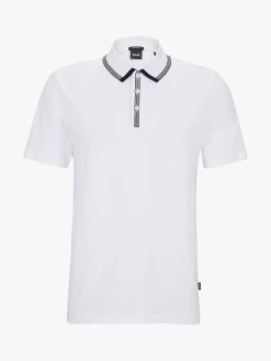 HUGO BOSS Business Piket 39 Polo Shirt, White -Sports And Leisure Equipment Store 006404554alt3