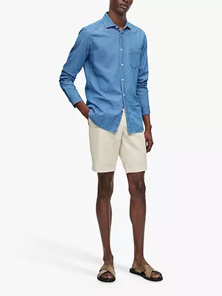 Hugo Boss BOSS Slice Slim Fit Chino Shorts, Open White 5 Hugo Boss BOSS Slice Slim Fit Chino Shorts, Open White - Image 3