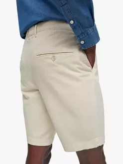 Hugo Boss BOSS Slice Slim Fit Chino Shorts, Open White 11 Hugo Boss BOSS Slice Slim Fit Chino Shorts, Open White -Sports And Leisure Equipment Store 006404582alt4