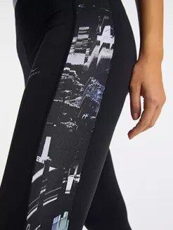 Venice Beach Blues 3/4 Length Gym Leggings -Sports And Leisure Equipment Store 006405723alt6