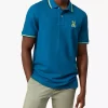 Psycho Bunny Hilsboro Pima Cotton Polo Shirt, Aeg - Aegean Sea -Sports And Leisure Equipment Store 006414864