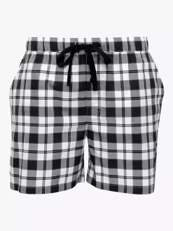 Cyberjammies Mason Check Shorts, Black Mix -Sports And Leisure Equipment Store 006415876alt2