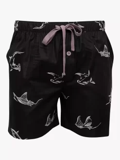 Cyberjammies Mason Shark Print Shorts, Black -Sports And Leisure Equipment Store 006415879alt2
