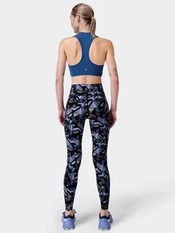 Sweaty Betty Power Ulra Sculpt High Waisted 7/8 Workout Leggings, Blue/Multi 11 Sweaty Betty Power Ulra Sculpt High Waisted 7/8 Workout Leggings, Blue/Multi -Sports And Leisure Equipment Store 006417011alt2