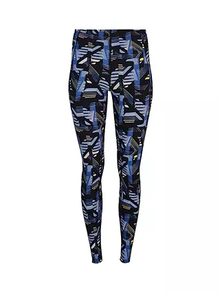 Sweaty Betty Power Ulra Sculpt High Waisted 7/8 Workout Leggings, Blue/Multi 6 Sweaty Betty Power Ulra Sculpt High Waisted 7/8 Workout Leggings, Blue/Multi - Image 4