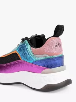 Kurt Geiger London Kensington Trainers, Metallic Multi 9 Kurt Geiger London Kensington Trainers, Metallic Multi -Sports And Leisure Equipment Store 006420479alt3