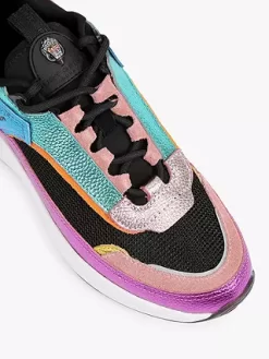 Kurt Geiger London Kensington Trainers, Metallic Multi 10 Kurt Geiger London Kensington Trainers, Metallic Multi -Sports And Leisure Equipment Store 006420479alt4