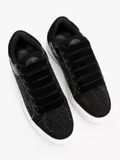 Kurt Geiger London Southbank Leather Trainers, Black -Sports And Leisure Equipment Store 006420480alt2