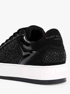 Kurt Geiger London Southbank Leather Trainers, Black -Sports And Leisure Equipment Store 006420480alt3