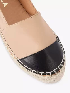 Carvela Siesta Flatform Espadrilles Shoes, Cream/Black -Sports And Leisure Equipment Store 006420589alt3