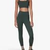 Whistles Sport Abstract Seamed Leggings, Khaki -Sports And Leisure Equipment Store 006423688