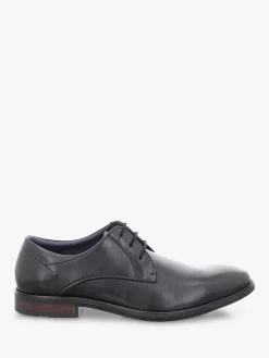 Josef Seibel Jonathan Leather Derby Shoes, Black