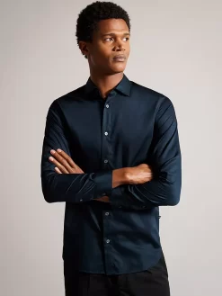 Ted Baker Bellow Shirt, Navy