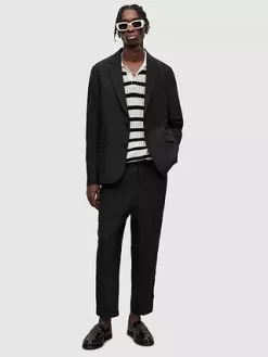 AllSaints Pace Tapered Crop Trousers, Black 15 AllSaints Pace Tapered Crop Trousers, Black -Sports And Leisure Equipment Store 006426355alt6