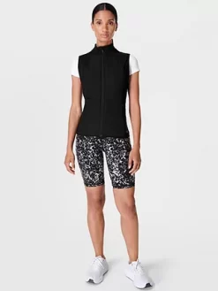Sweaty Betty Light Speed Running Gilet, Black -Sports And Leisure Equipment Store 006426860alt2