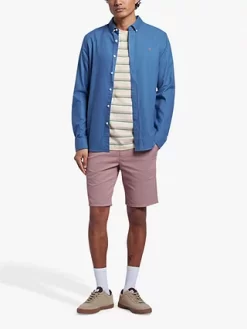 Farah Coxsone Stripe Short Sleeve T-Shirt, 151 Fog -Sports And Leisure Equipment Store 006427689alt3